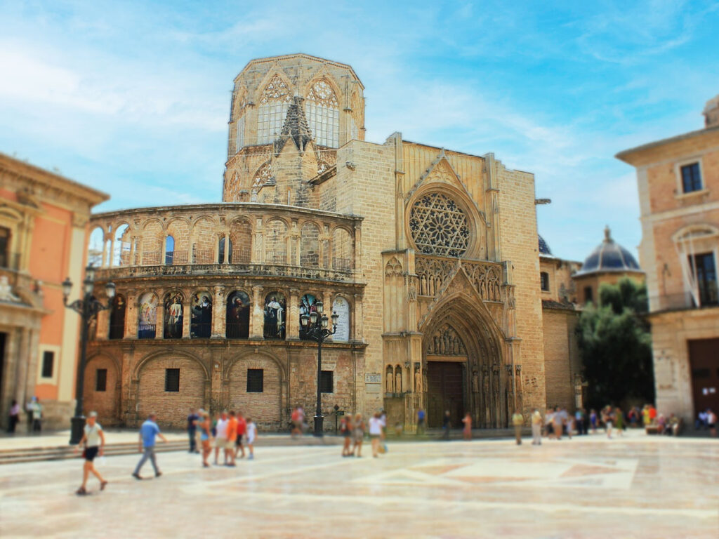 Valencia Cathedral, one of the city's most important religious centres.