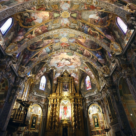 The church of San Nicolás, the Valencian Sistine Chapel.